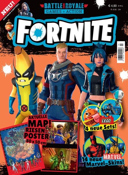 Fortnite Battle Royale Das Magazin – September 2024 Cover