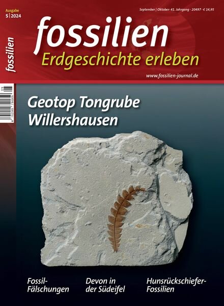 Fossilien – September-Oktober 2024 Cover