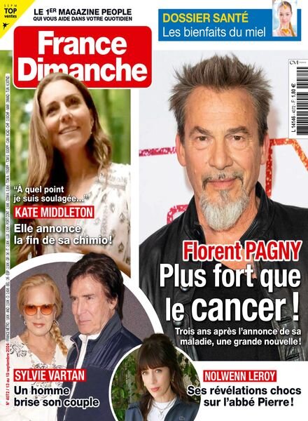France Dimanche – 13 Septembre 2024 Cover