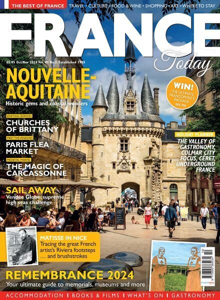 France Today Magazine UK Edition – October-November 2024 Cover