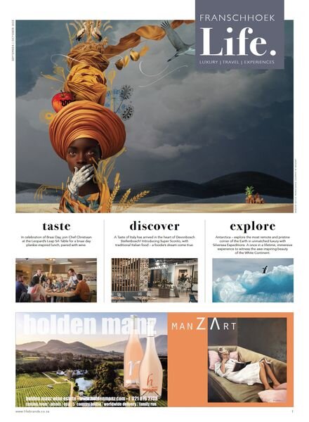Franschhoek Life – September-October 2024 Cover