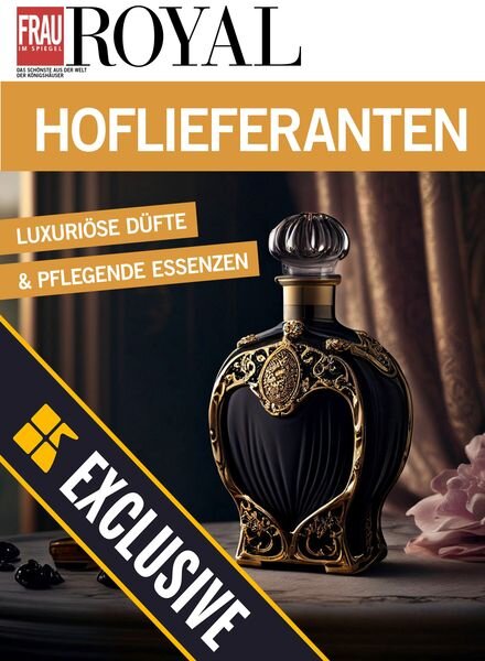 Frau im Spiegel Royal – 31 August 2024 Cover