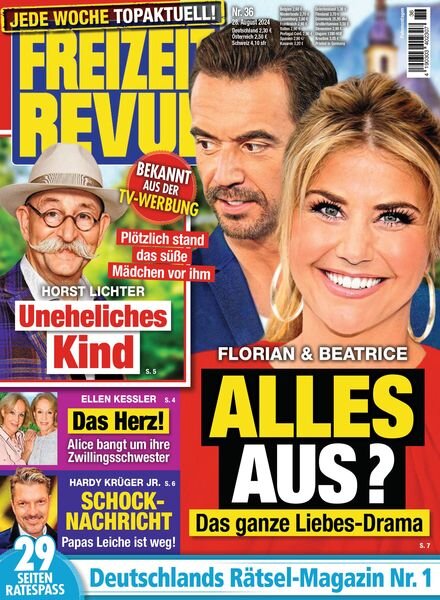 Freizeit Revue – 27 August 2024 Cover
