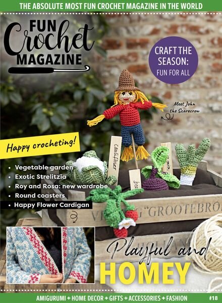 Fun Crochet Magazine – Issue 18 2024 Cover
