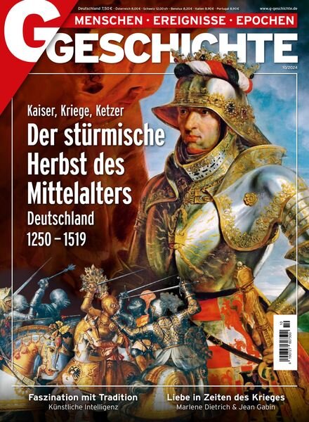 G Geschichte Germany – Oktober 2024 Cover