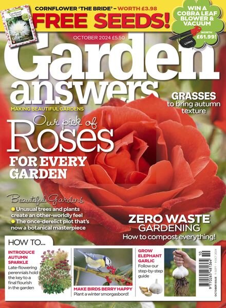 Garden Answers – October 2024 Cover