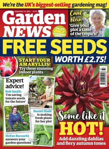 Garden News – 14 September 2024 Cover