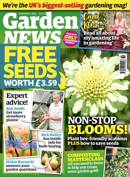 Garden News – 7 September 2024 Cover