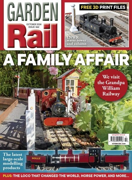 Garden Rail – October 2024 Cover