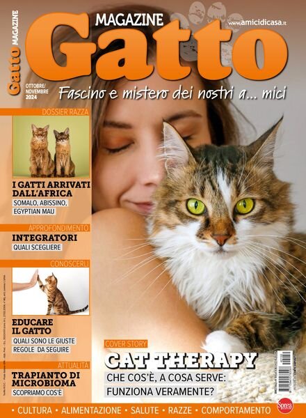 Gatto Magazine – Ottobre-Novembre 2024 Cover