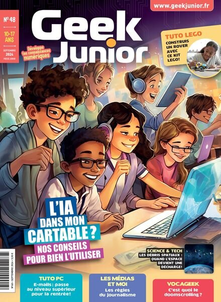 Geek Junior – Septembre 2024 Cover