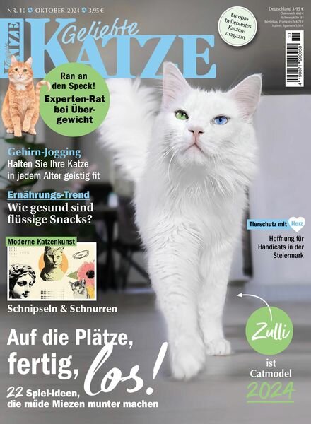 Geliebte Katze – Oktober 2024 Cover
