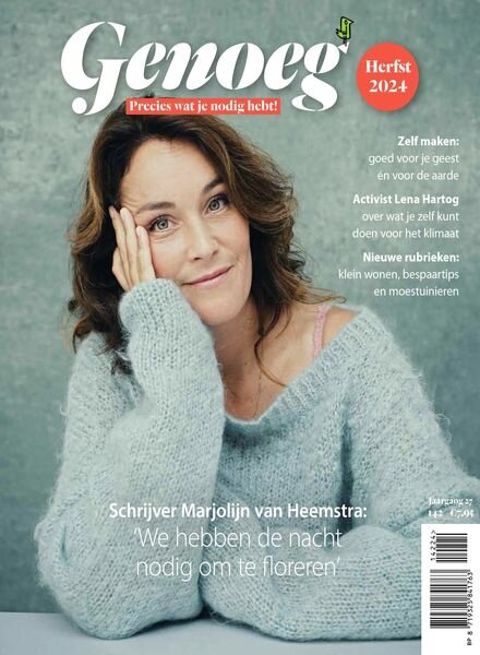 Genoeg – Herfst 2024 Cover