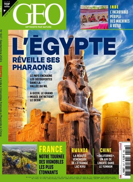 Geo France – Septembre 2024 Cover