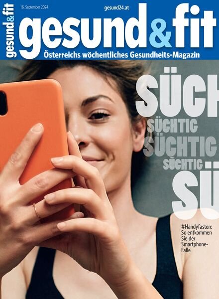Gesund & Fit – 16 September 2024 Cover