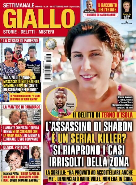 Giallo – 11 Settembre 2024 Cover