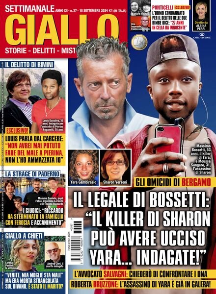 Giallo – 18 Settembre 2024 Cover