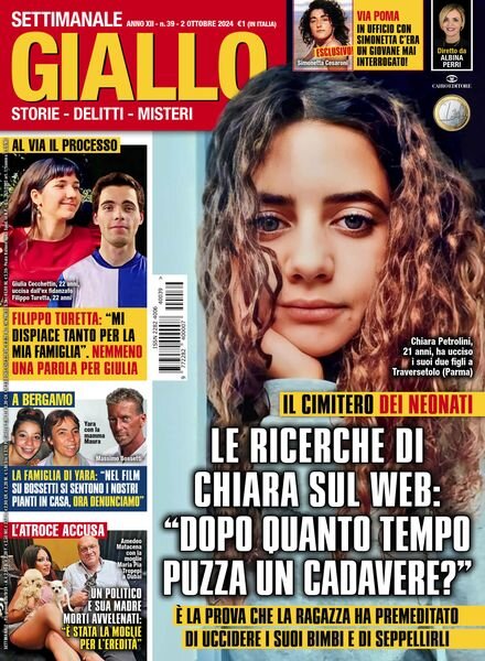 Giallo – 2 Ottobre 2024 Cover