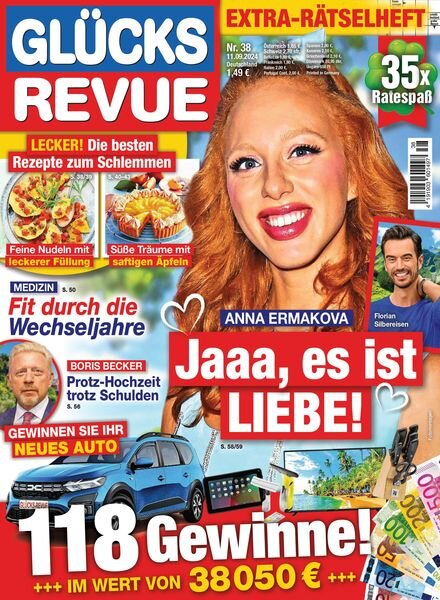 Glucks Revue – 10 September 2024 Cover