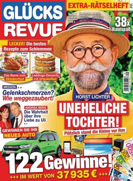 Glucks Revue – 17 September 2024 Cover