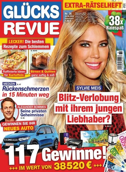 Glucks Revue – 27 August 2024 Cover
