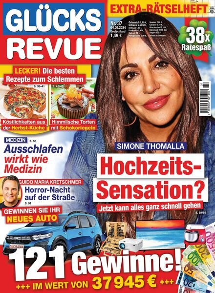 Glucks Revue – 3 September 2024 Cover