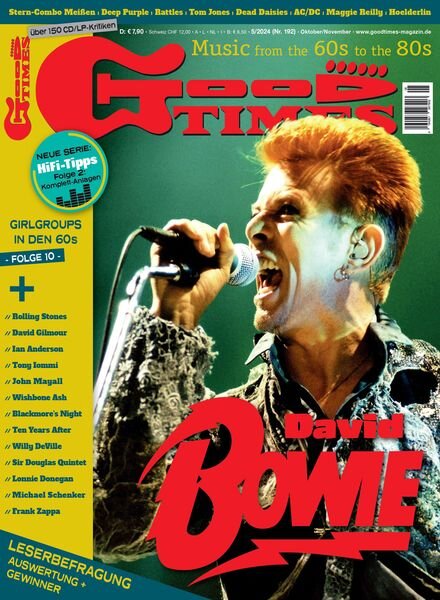 GoodTimes – Oktober-November 2024 Cover