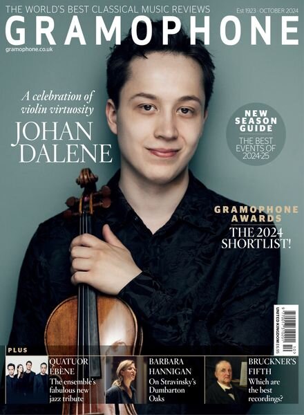 Gramophone – October 2024 Cover