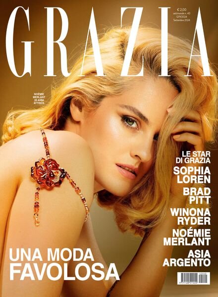Grazia Italia – 12 Settembre 2024 Cover