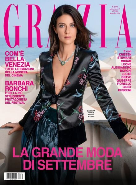 Grazia Italia – 5 Settembre 2024 Cover