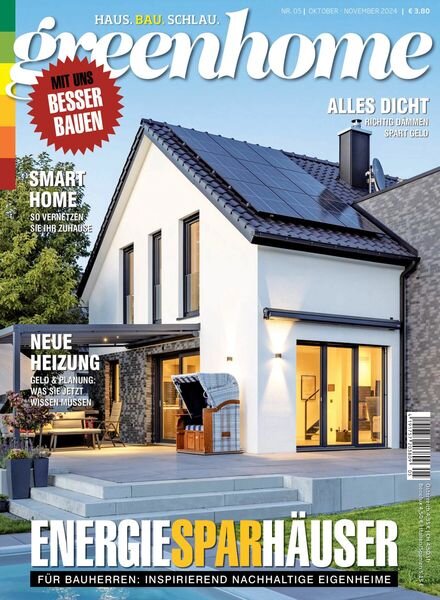 Greenhome – Oktober-November 2024 Cover