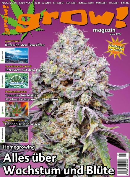 grow! Magazin – 28 August 2024 Cover