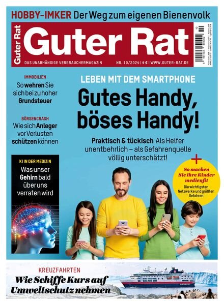 Guter Rat – Oktober 2024 Cover