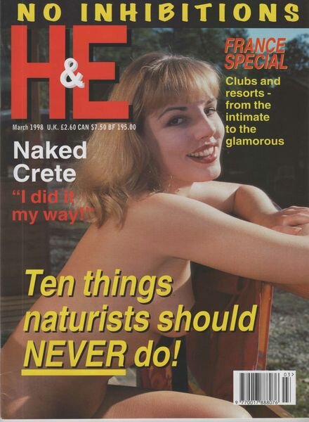 H&E Health and Efficiency – March 1998 Cover