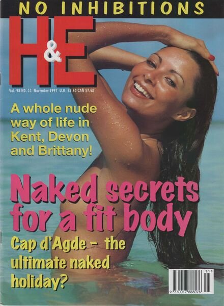 H&E Health and Efficiency – November 1997 Cover