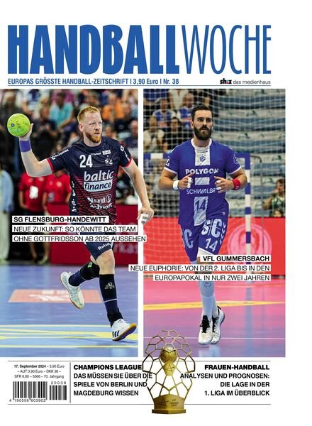 Handballwoche – 17 September 2024 Cover