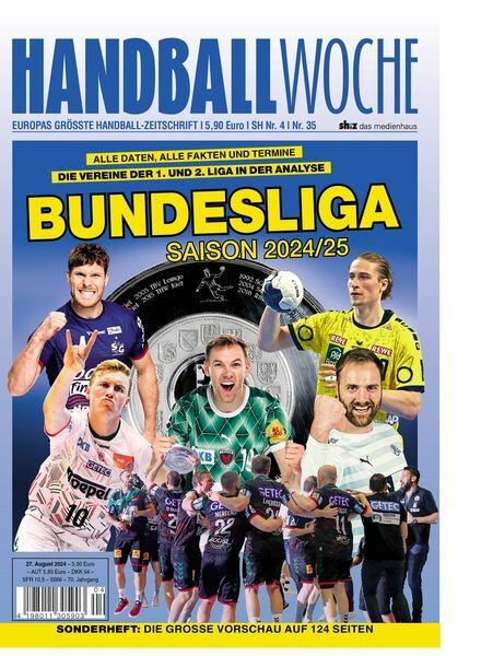 Handballwoche – 27 August 2024 Cover