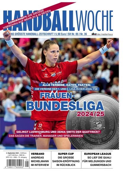 Handballwoche – 3 September 2024 Cover