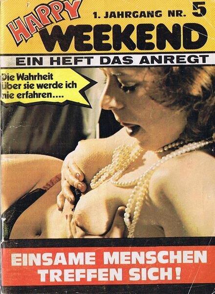 Happy Weekend – Nr 5 1970 Cover