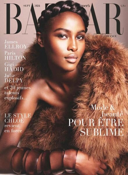 Harper’s Bazaar France – Septembre 2024 Cover