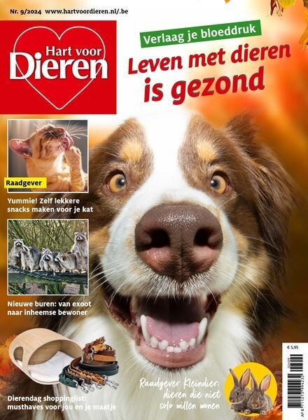 Hart voor Dieren – September 2024 Cover