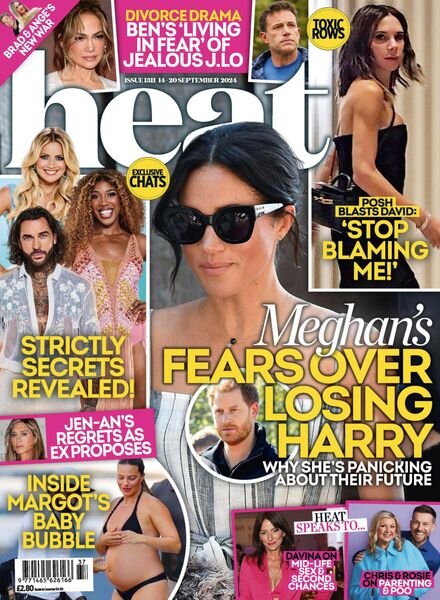Heat UK – 14 September 2024 Cover