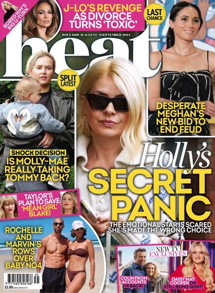 Heat UK – 31 August 2024 Cover