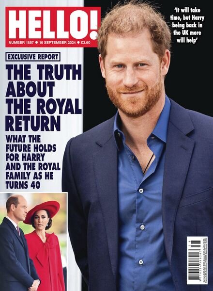 Hello! Magazine UK – 16 September 2024 Cover