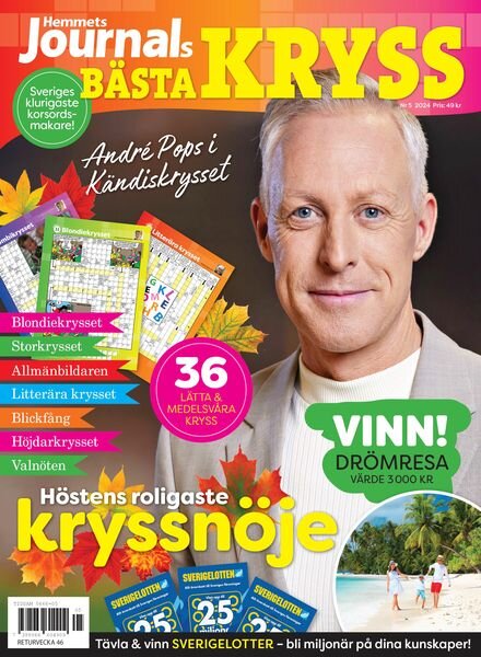 Hemmets Journals Basta Kryss – September 2024 Cover