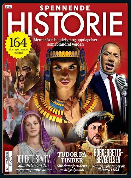 Historie Norge – Spennende Historie – September 2024 Cover