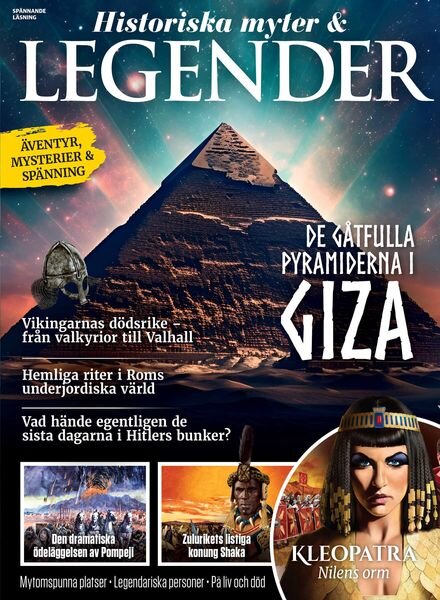 Historien om Mytiska Vasen & Folksagor – Augusti 2024 Cover