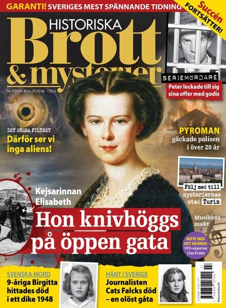 Historiska Brott & Mysterier – September 2024 Cover