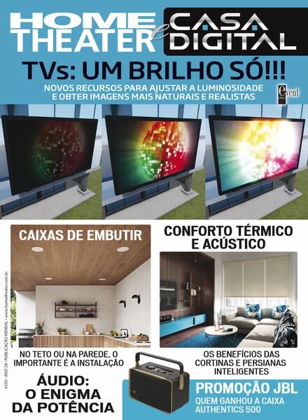 Home Theater e Casa Digital – Agosto 2024 Cover