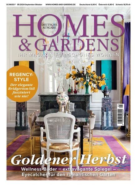 Homes & Gardens Germany – September-Oktober 2024 Cover